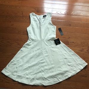 White Fit and Flare dress